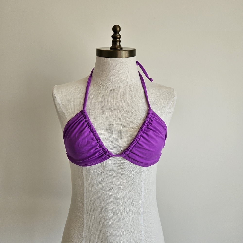 SKIMS Purple Bikini Top - Picture 2 of 4